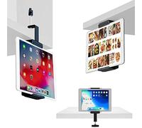 Soporte Universal para gabinete de Cocina, Soporte para teléfono TFY y Soporte para Tableta con Abrazadera para Estante de Escritorio Compatible con iPad Pro Air Mini, iPhone, Galaxy Tabs