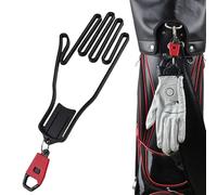 Soporte universal para guantes de golf, ayuda de secado universal con llavero, tensor de guantes y formador, para uso en campos de golf, entrenamiento de tee, en el ámbito exterior e interior, para