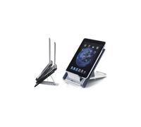 Soporte universal para iPad, tablet y portátil - NEWSTAR NSLS100 - Ajustable - Plata