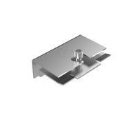 Soporte universal para la sujeción del optimizador SolarEdge y Huawei en el marco del módulo (completo con un tornillo Allen de 22mm)