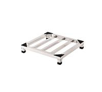Soporte universal para lavadora y secadora, capacidad de 200 kg, ancho ajustable de 25 a 60 cm, 10/20 cm de altura, base resistente para soluciones de lavandería en el hogar, se adapta a máquinas de