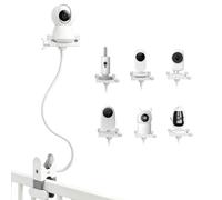 Soporte Universal para Monitor de Bebé GHB Camara, con Tornillo 1/4" | Soporte Flexible para Cámara de Bebé, Compatible con la Mayoría de Vigilabebés, Ajustable, para Cuna Mesa Habitación