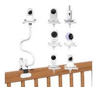 Soporte Universal para Monitor de Bebé GHB Camara,Philips Avent/Momcozy/ieG OIFUN/GHB/Hellobaby,Soporte Flexible para Cámara de Bebé con Rosca 1/4",Compatible con la mayoría de vigilabebés