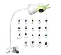 Soporte universal para monitor de bebé GHB,soporte flexible de montaje para cámara de bebé para monitor HelloBaby,Soportes de accesorios de teléfono para Vtech/Momcozy/Boifun/Babystar/Philips,con clip