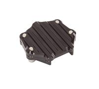 Soporte Universal Para Motocicleta, Placa Extensión, Lateral, Almohadilla Ampliación Para La Mayoría De Las Motocicletas Calle Extensión(Black)