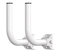 Soporte universal para puente inalámbrico, para montaje en poste y pared, para punto de acceso exterior, cliente, puente, CPE, paquete de 2