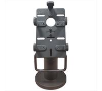 Soporte universal para tarjetas de crédito, cuadrado, de 270 grados, giratorio e inclinable con asa, apto para la mayoría de terminales POS.