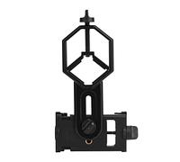 Soporte Universal para Teléfono Adaptador de Montaje Soporte de Clip Telescopio Monocular Binocular Ligero Duradero Portátil Negro
