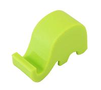 Soporte universal para teléfono, adorable multiuso, mini elefante, soporte de escritorio, soporte para teléfono perezoso para todos los teléfonos inteligentes, 1 unidad, procesamiento de moda verde