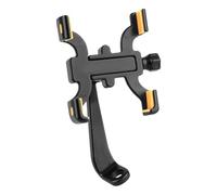 Soporte universal para teléfono de bicicleta, aleación de aluminio, 4 garras, giratorio 360 grados, para viajeros y ciclistas, soportes de aluminio para teléfono