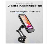 Soporte universal para teléfono de motocicleta, impermeable y ajustable.