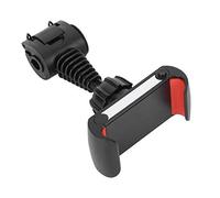 Soporte Universal para teléfono móvil de Golf, Clip de soporte para teléfono de golf para teléfono celular para filmar el Swing de Golf, entrenamiento de golf Rotación de 360 grados (negro y rojo)