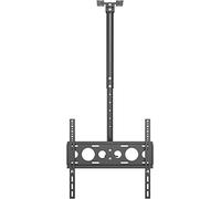 Soporte universal para TV de techo, brazo articulado de movimiento completo para techos planos e inclinados, solución que ahorra espacio para ángulos de visión óptimos