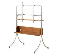 Soporte universal para TV, soporte de TV móvil con ruedas para televisores de 43 a 70 pulgadas, soporte de TV universal con ruedas, ajuste de altura, capacidad de 88 libras, soporte de TV Sta,