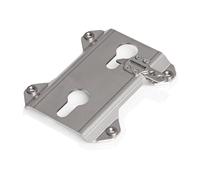 Soporte universal TRAX. Para maletas laterales SW Motech TRAX. Plateado.