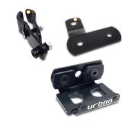 URBAN UR402 Negro Soporte Antirrobo Moto Disco UR14S/UR10 para Fijar a Tubos y Tornillos, Universal