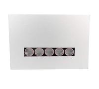 Soporte vacío para joyería de uñas, contenedor de Herramientas y Puntas para decoración de uñas, Cierre Dorado y Plateado para Acceso al Arte y joyería pequeña, 35 Ranuras