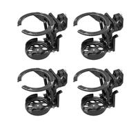 Soporte Vasos Motocicleta Portabotellas para Motocicletas, Soporte para Vasos, Accesorios, Tocadiscos Plegable, Portavasos para Manillar, 1/4 Uds
