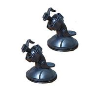 Soporte Ventosa Dashcam para Izeeker Apeman Aukey Roav Camara De Coche, Montaje De Succión con Ventosa Fácil De Usar, Fuerte Succión, Movimiento Repetible, 2 Piezas