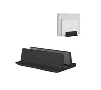 Soporte vertical ajustable para ordenador portátil, Negro