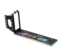 Soporte vertical de GPU con ranuras PCI para tarjeta gráfica, soporte de instalación vertical, soporte de soporte/base ATXcase chasis para GPU con LED de 5 V