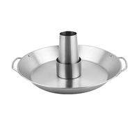 Soporte vertical de pollo para latas de cerveza, asador de patos, herramienta de barbacoa, soporte vertical para latas de cerveza, soporte de pollo con brocheta de goteo, portátil, peso ligero