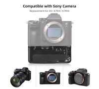 Soporte vertical para batería VG-C3EMRC con doble ranura para batería, compatible con Sony A9/ A7RⅢ/ A7MⅢ.