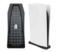 Soporte vertical para consola PS5 - Edición digital - Soporte Playstation 5 Soporte Soporte Soporte Base con rejillas de refrigeración integradas y pies antideslizantes (negro)