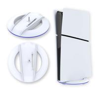 Soporte Vertical para Consolas Slim, Base Antideslizante de Repuesto para PS 5 Slim Disc Digital Edition con Tornillo, de Refrigeración Integrado, Ahorro de Espacio