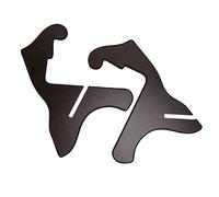Soporte Vertical para Guitarras, Soporte Estable para Guitarra de Fácil Montaje, Superficie Lisa para Soporte de Instrumentos de Cuerda(negro)