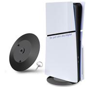 Soporte Vertical para PS5 Pro/PS5 Slim Accesorios con Almohadillas Antideslizantes, Soporte Vertical Mejorado para PS5 Slim/PS5 Pro Console, Soporte Base con Tornillo para PS5 Slim, No para PS5, Negro