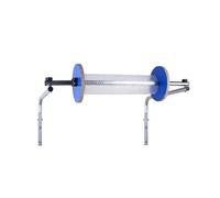 soporte vertical para rollos de plástico de burbuj Dispensador de plástico burbujas pared plateado, ancho 30-150 cm