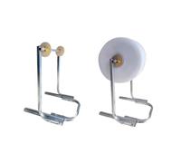 soporte vertical para rollos de plástico de burbuj Dispensador de rollo acolchado plástico burbujas, varios tamaños, plateado