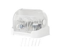 Soporte Vertical para secar Botellas | Soporte de Almacenamiento de biberones | con Tapa y Bandeja de Goteo extraíble para Cocina, Lactancia, hogar, niños, niñas, Padres, ., Ver