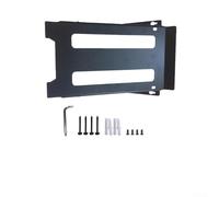 Soporte vertical para sierra circular para taller, garaje y almacenamiento de cobertizos, soporte de metal resistente para montaje en pared compatible con la mayoría de Circ con cable/inalámbrico