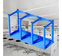 Soporte Vertical para Tanques de oxígeno, con Capacidad para 1 a 6 Cilindros. Soporte para Tanques de oxígeno para Almacenamiento y Transporte médico.