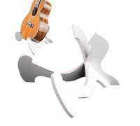 Soporte vertical para ukelele desmontable, portátil, pantalla de 21 a 26 pulgadas, tamaño pequeño, estabilidad, seguridad, madera de PVC, ligero, para escenario, exposición, hogar, elaboración diaria