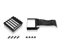 Lian-Li O11D-1X-4 - Cable para Tarjeta elevadora (PCIe 4.0), Color Negro