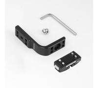 Soporte vertical y horizontal en forma de L X6, para Insta360 X6, soporte de fotografía horizontal y vertical, soporte de expansión en forma de L, soporte + adaptador de plástico