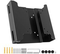 Soporte VESA para Dell Micro PC VESA/pared/debajo de la mesa para Dell OptiPlex Micro Form Factor Case Mini-PC Soporte para Dell 7010 7050 7040 7090 3000 3050 9020 y más, con bridas para cables