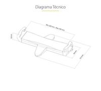 StarTech.com TABLET-VESA-ADAPTER soporte Soporte pasivo Tablet/UMPC Negro