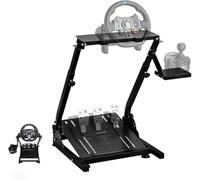 Soporte Volante PS5 PS4 PC, Soporte para Volante para Logitech G25 G27 G29 G923, Simulador de Conduccion Thrustmaster T300Rs T300Gt T150Rs Xbox Ajustable con Soporte para Palanca de Cambios