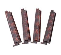 Soporte y Empujador de Mahjong Set de 4 Antideslizante y Resistente a | Estante con Empujador Magnético para Mayores, Aficionados, Jugadores, Hogar, Reunión Familiar, Viaje, Sala de Juego