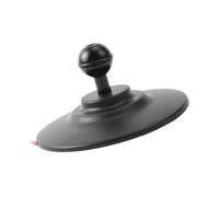 Soportes adhesivos ajustables para teléfono, adaptador de rótula de 17 a 25 mm para posicionamiento estable del dispositivo en la placa adaptadora de montaje de bola del vehículo