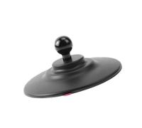 Soportes adhesivos ajustables para teléfono de 17 a 25 mm, adaptador de rótula para posicionamiento estable del dispositivo en la placa adaptadora de montaje de bola del vehículo