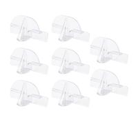 Soportes adhesivos transparentes para gafas, modernos organizadores montados en la pared para gafas de sol