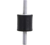 Soportes aislantes de vibraciones de goma, soporte 1 Pc M5 M6 M8 Double Male Thread Shock Absorber Rubber Mount for Boat Car Air Compressors(M5)