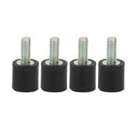 Soportes Antivibración 4 Uds. Aislantes de Goma con Espárragos M3 M5 M6 para Barcos Amortiguador VD8*8 M3*8 Soporte Motor Embarcación