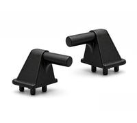 Soportes Bandeja Maletero Compatible con Mercedes Clase A W177 (año 2018+) y Clase B W247/ Bisagra Para Bandeja de Maletero/Estante Para Bandeja de Maletero Pack 2 (Negro)