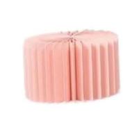 Soportes cilíndricos plegables, Foldable Cardboard Roman Columns White Multiple Sizes Pack Of 5 With Acrylic Disc(Diameter 30cm,20cm)